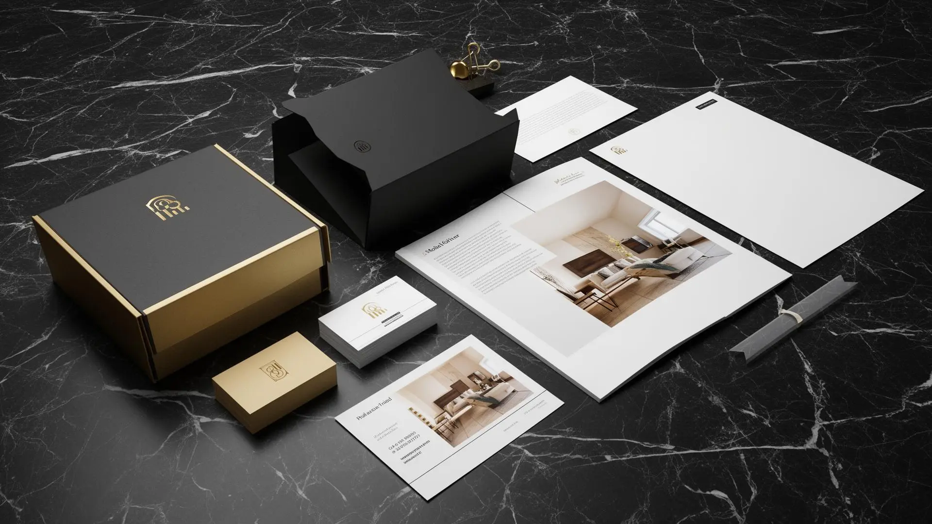 Materiais gráficos premium