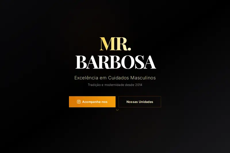 Captura de tela do site Mister Barbosa